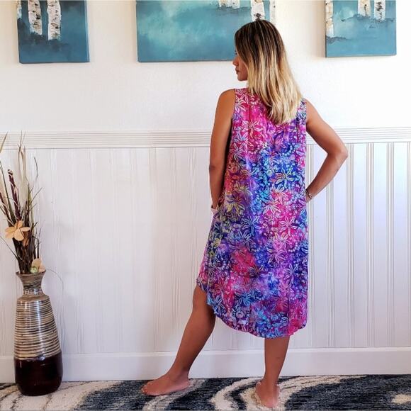 Tropical Tie Dye Magical Maui Dress - Picture 9 of 10
